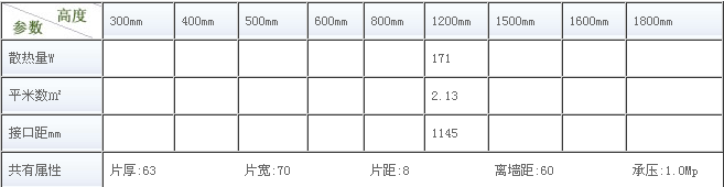 欧宝新型钢制暖气片尺寸